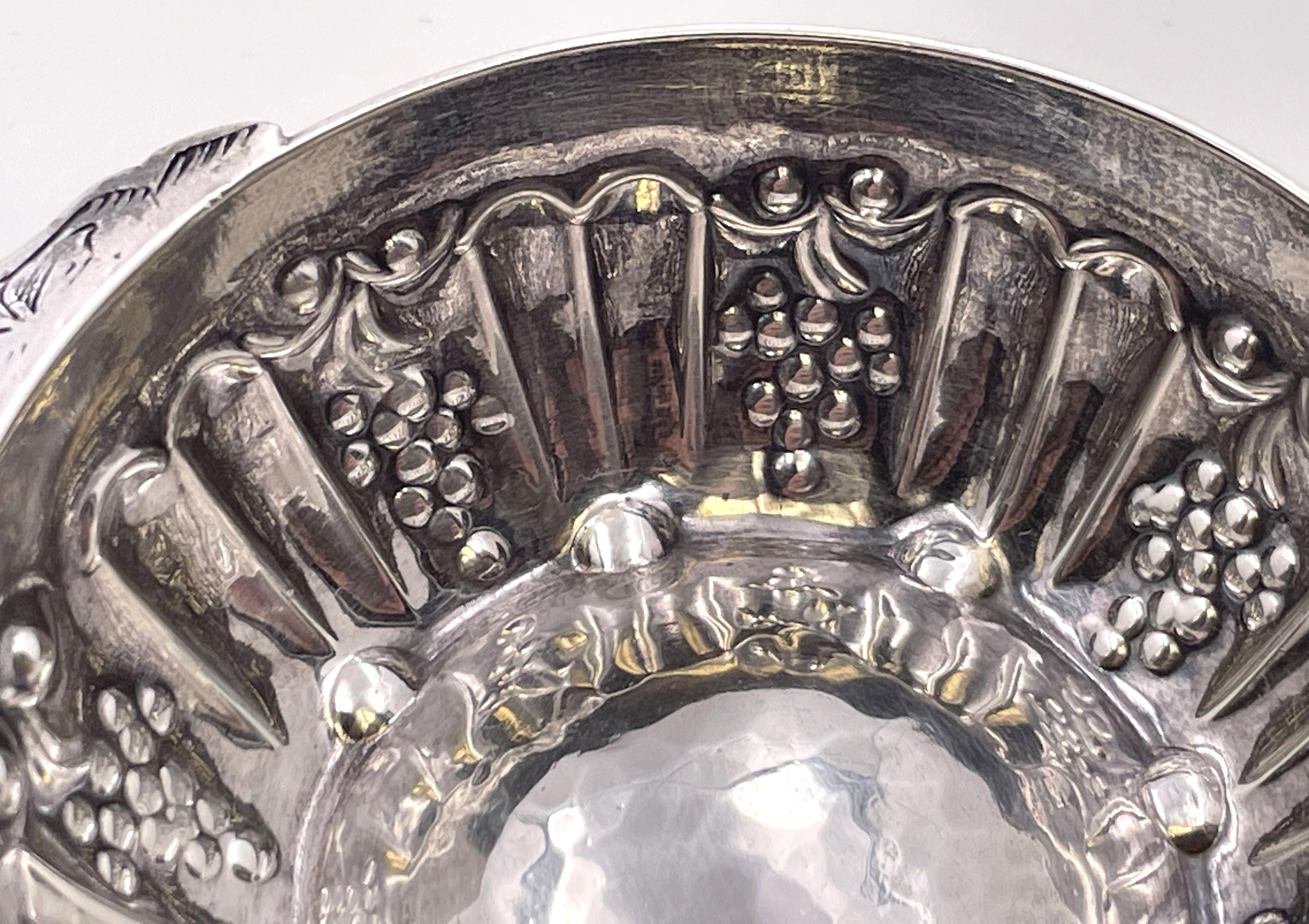 French Sterling Silver Tastevin Wine Taster from 19th Century For Sale 2