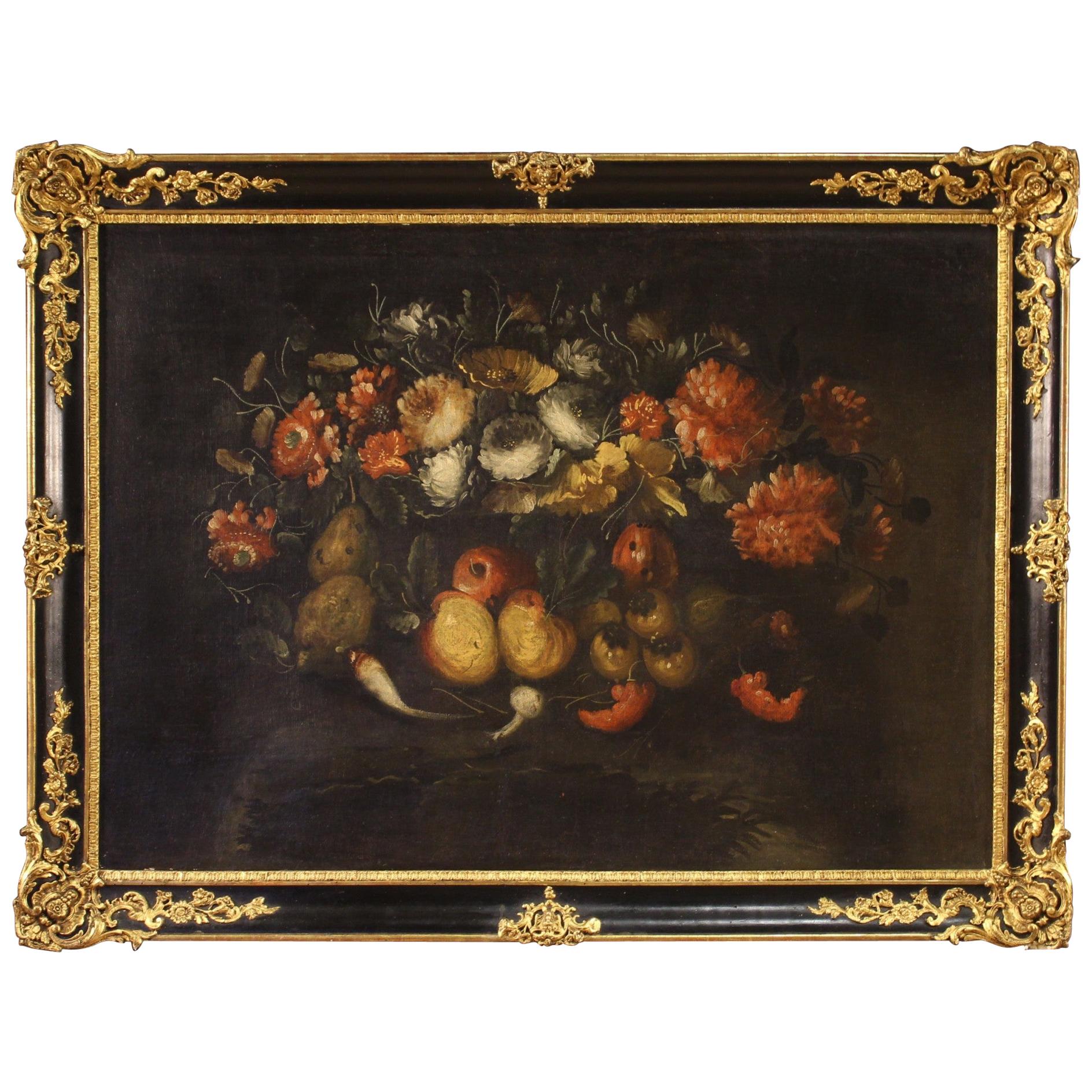 French Still Life Painting from the 19th Century For Sale