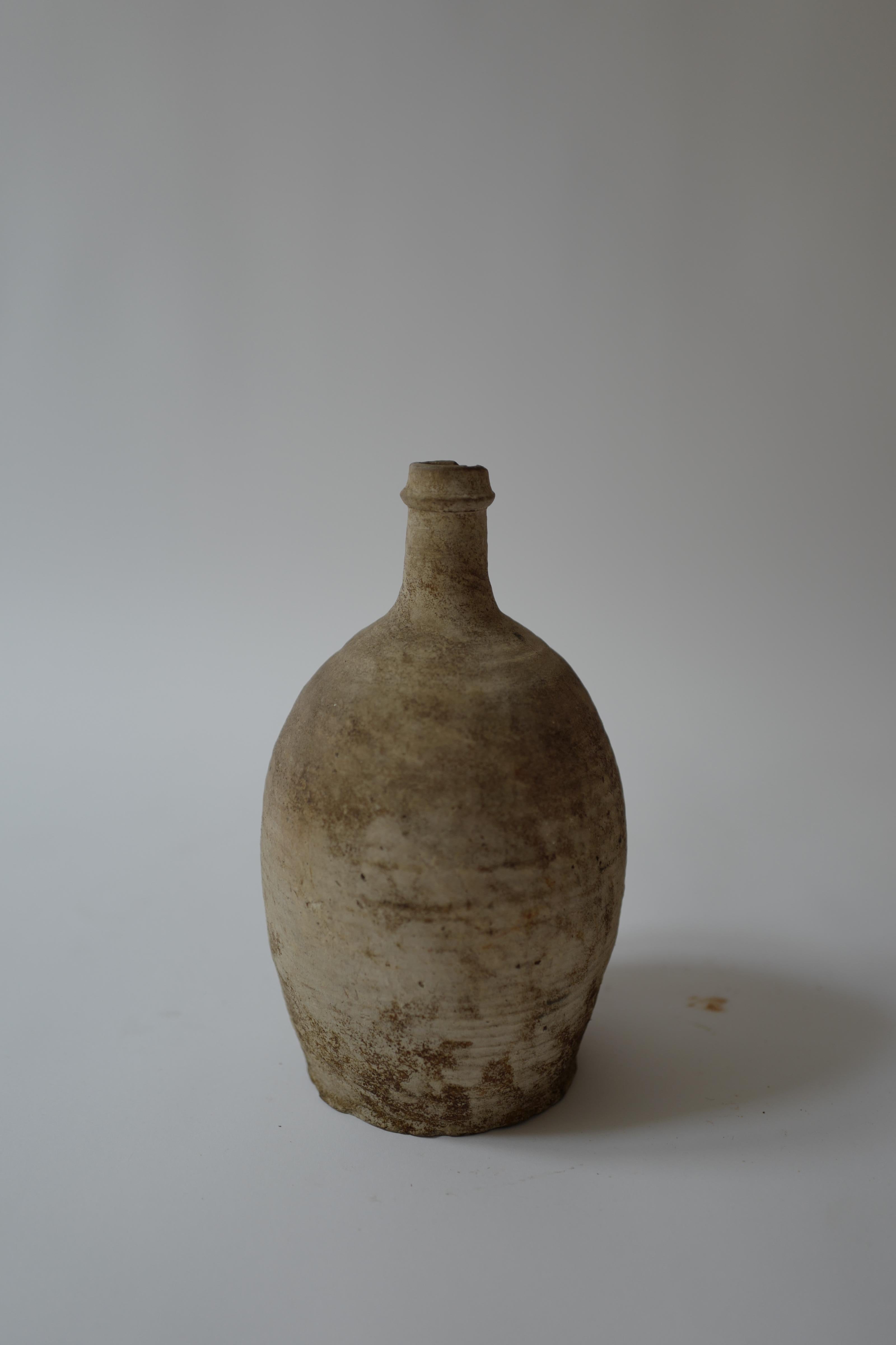 19th Century French Stone Ceramic Jug For Sale