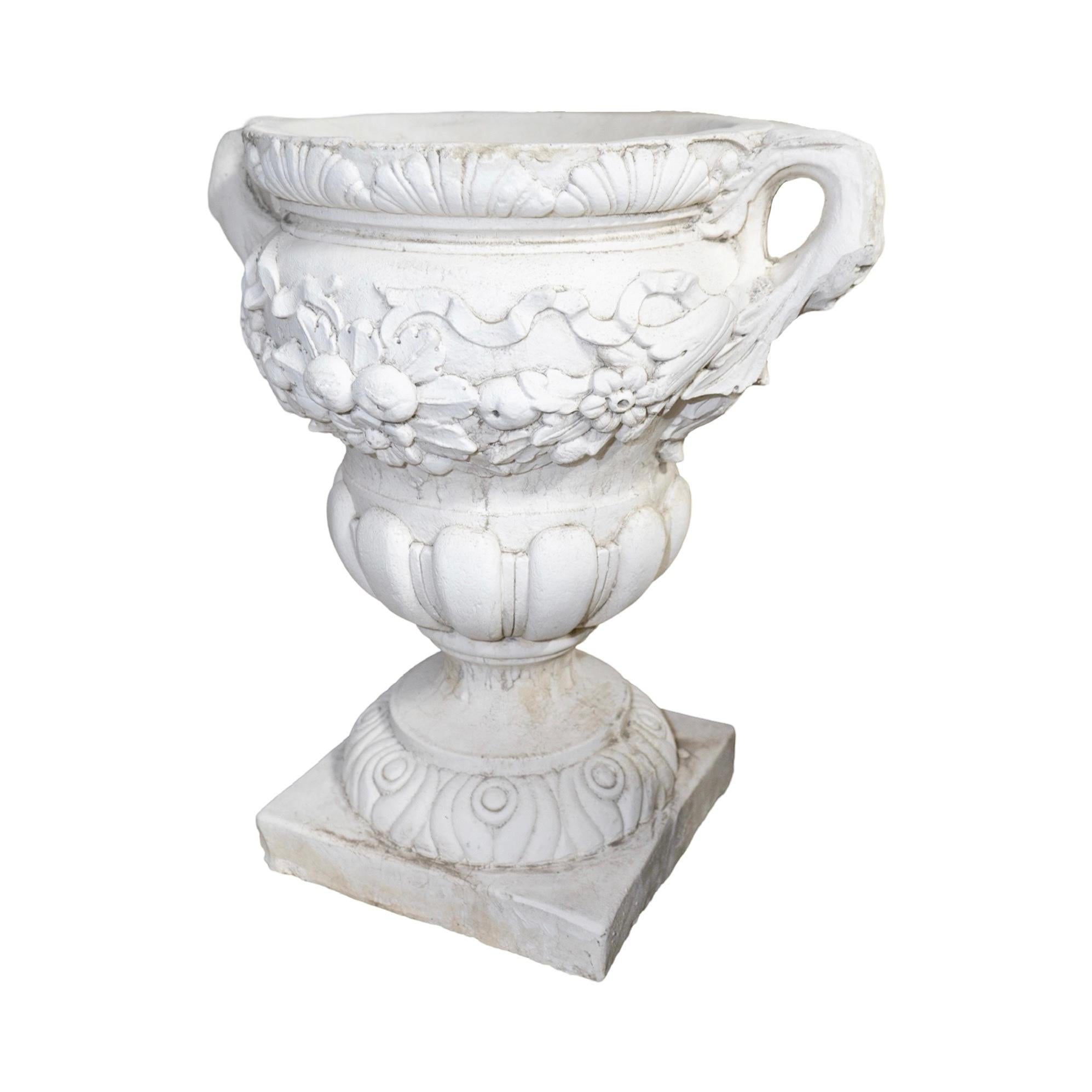 French Stone Composite Planter For Sale 6