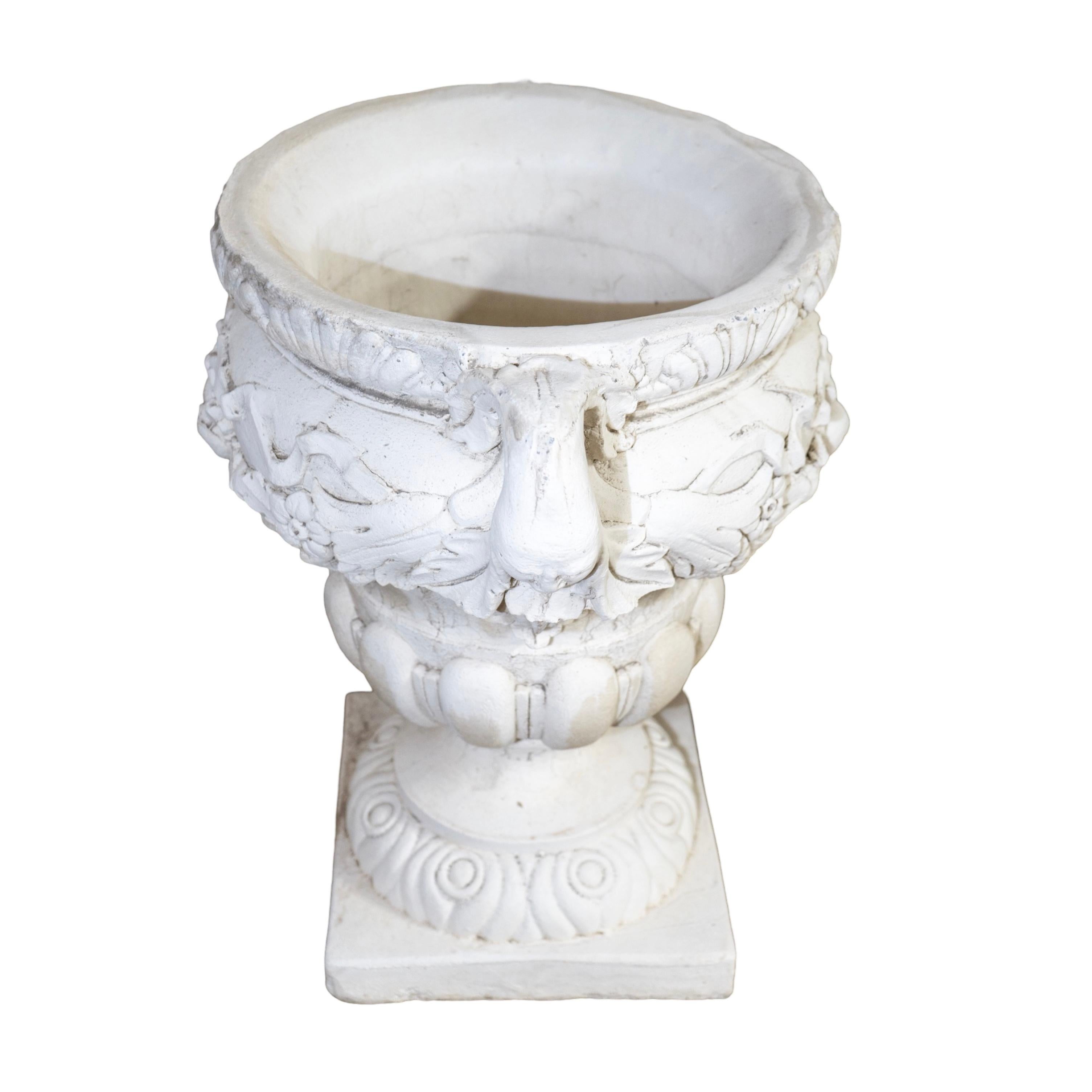 French Stone Composite Planter For Sale 9