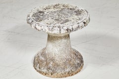 French Stone Table and Four Stone Stools