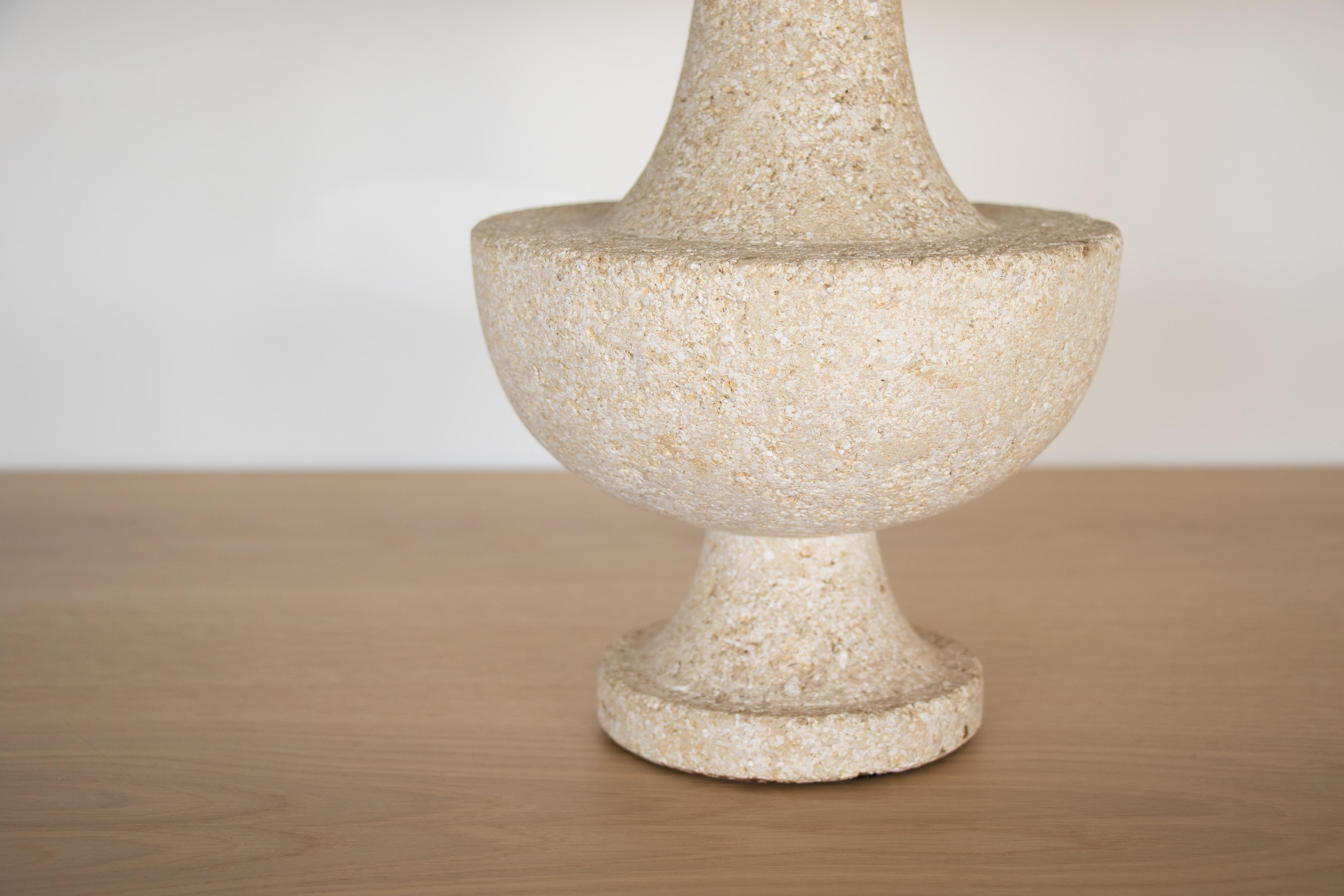 French Stone Table Lamp 1