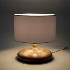 French Stoneware Ceramic Lamp by Gres du Marais, 1960s