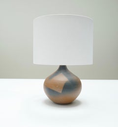 French Stoneware Table Lamp