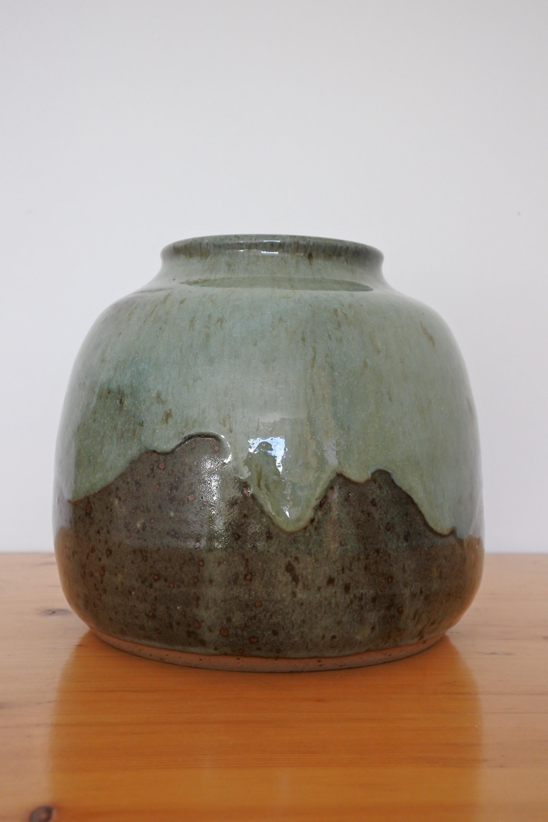 French Stoneware Vase from La Borne, France, 1970s 2