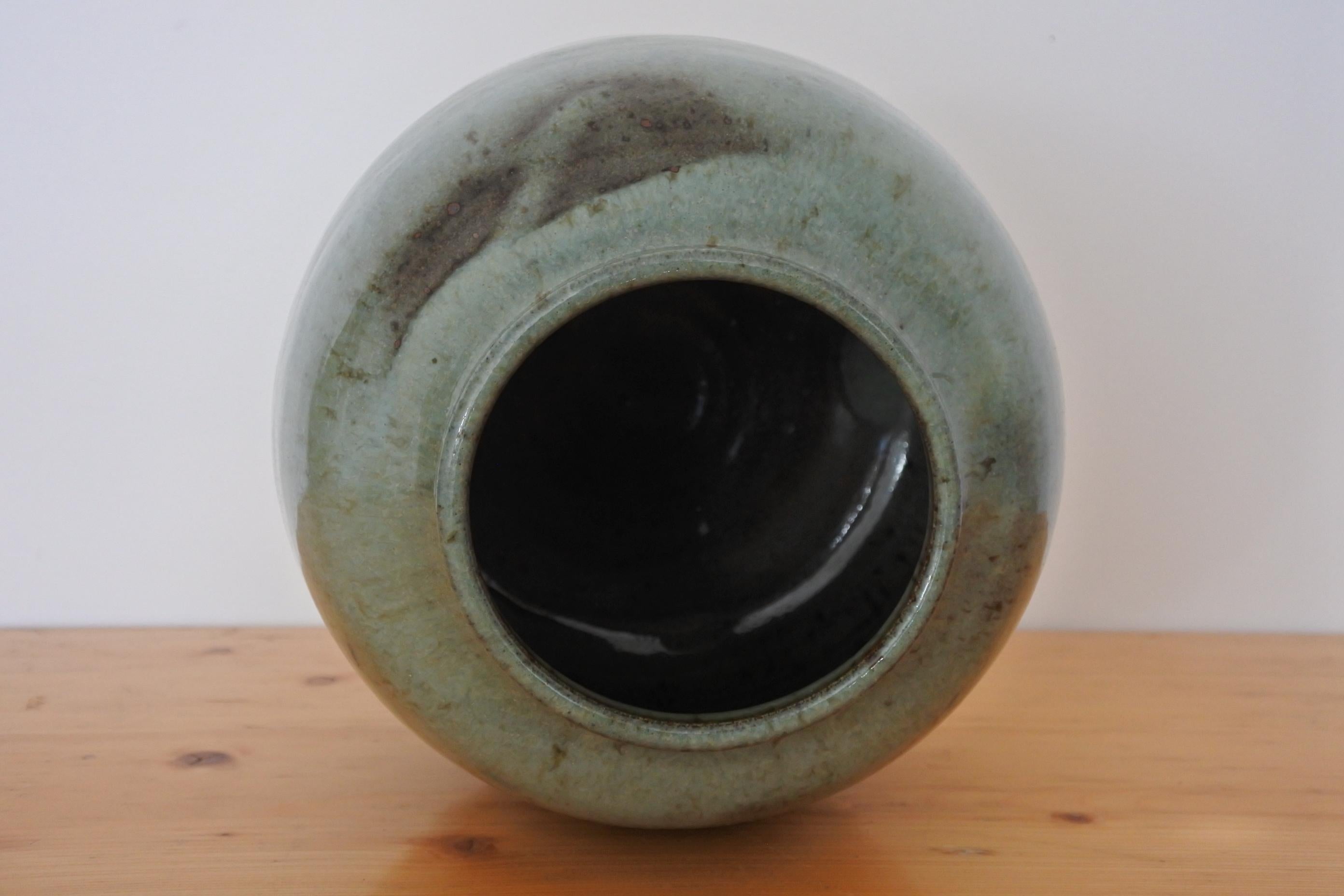 French Stoneware Vase from La Borne, France, 1970s 3