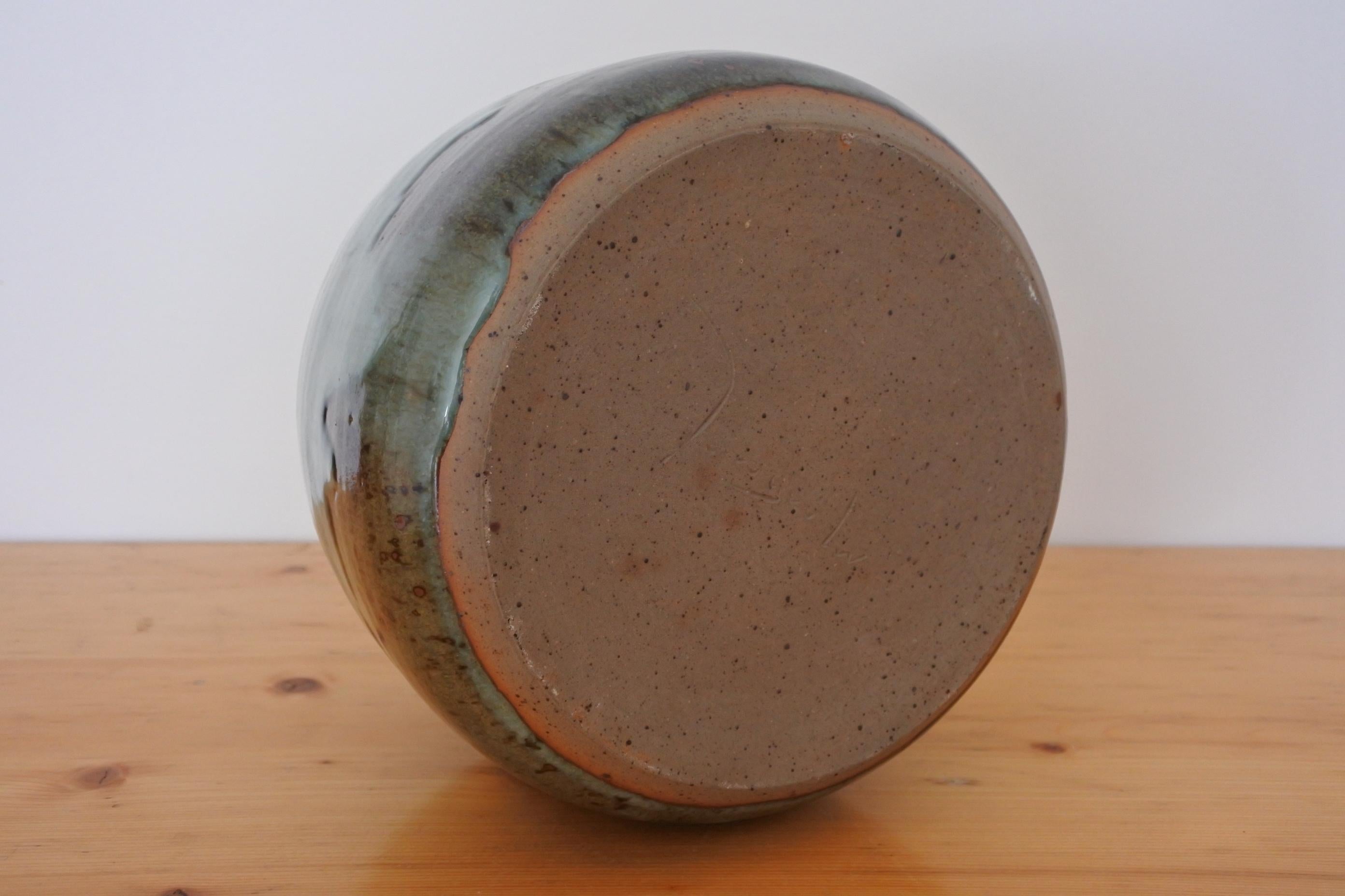French Stoneware Vase from La Borne, France, 1970s 5