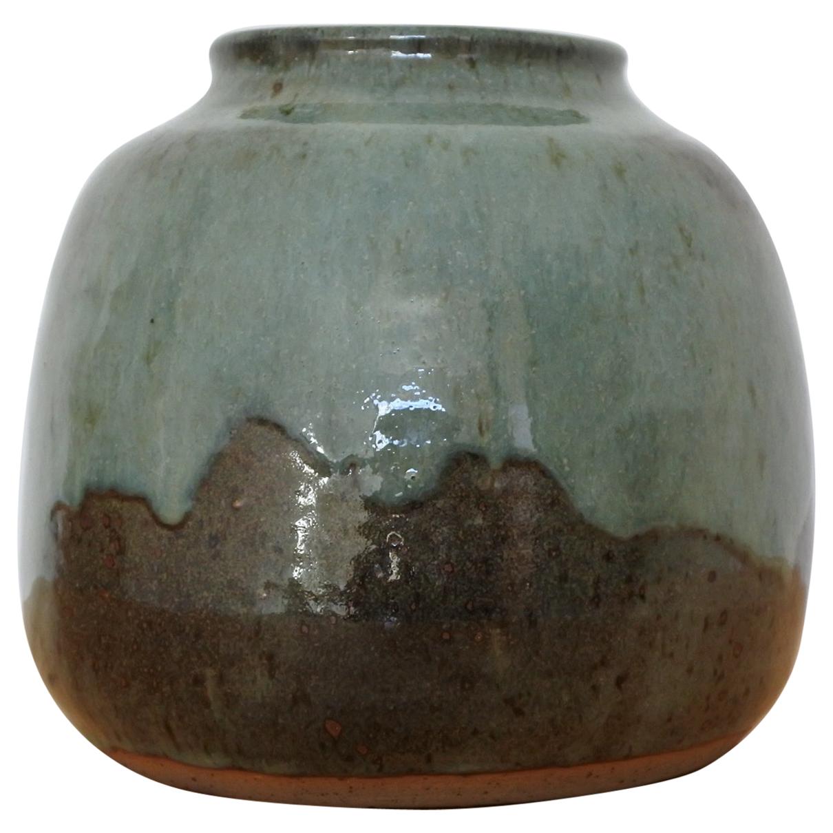 French Stoneware Vase from La Borne, France, 1970s