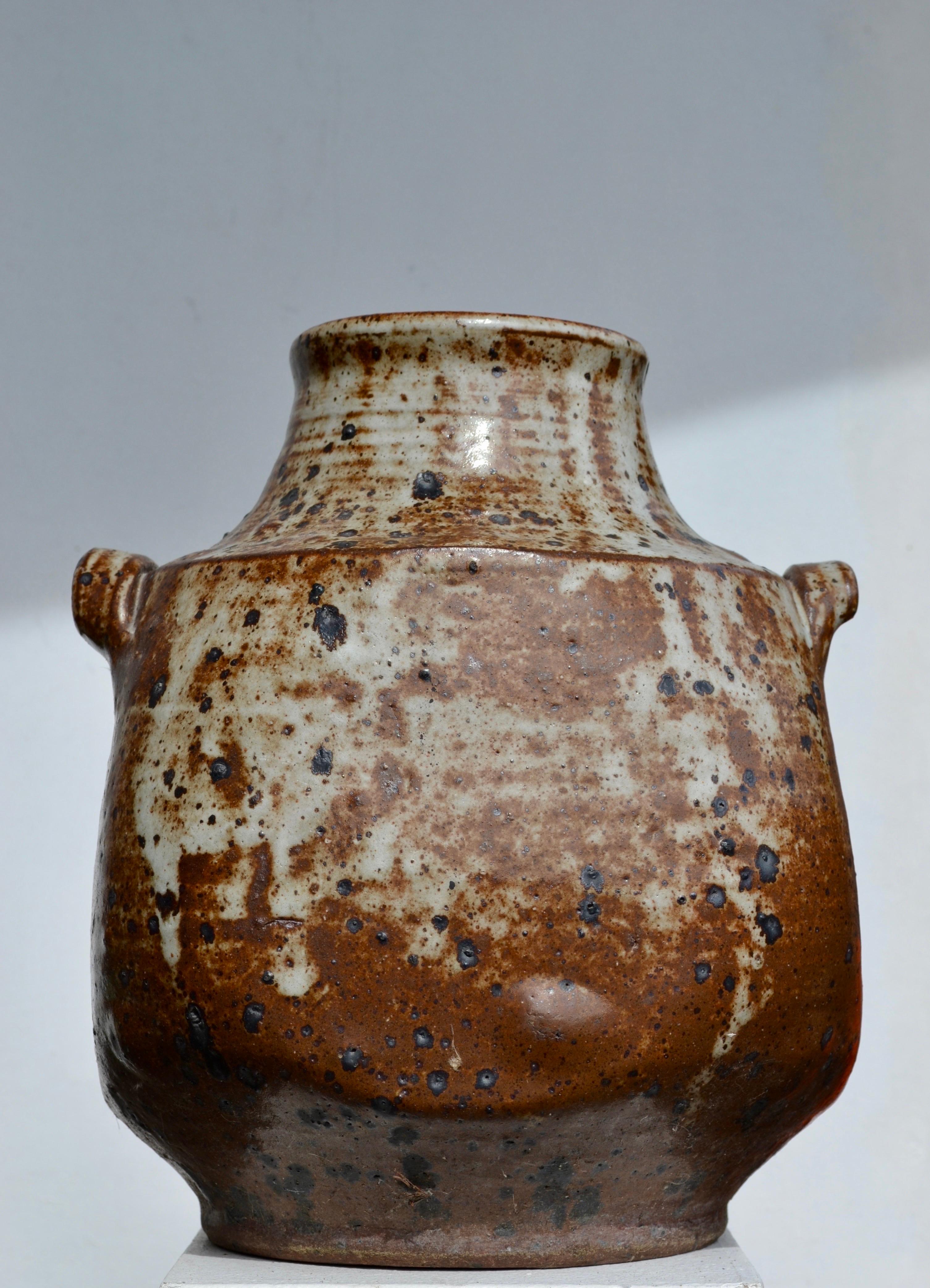 French Stoneware Vinegar Jar, La Borne, 1950s For Sale 5