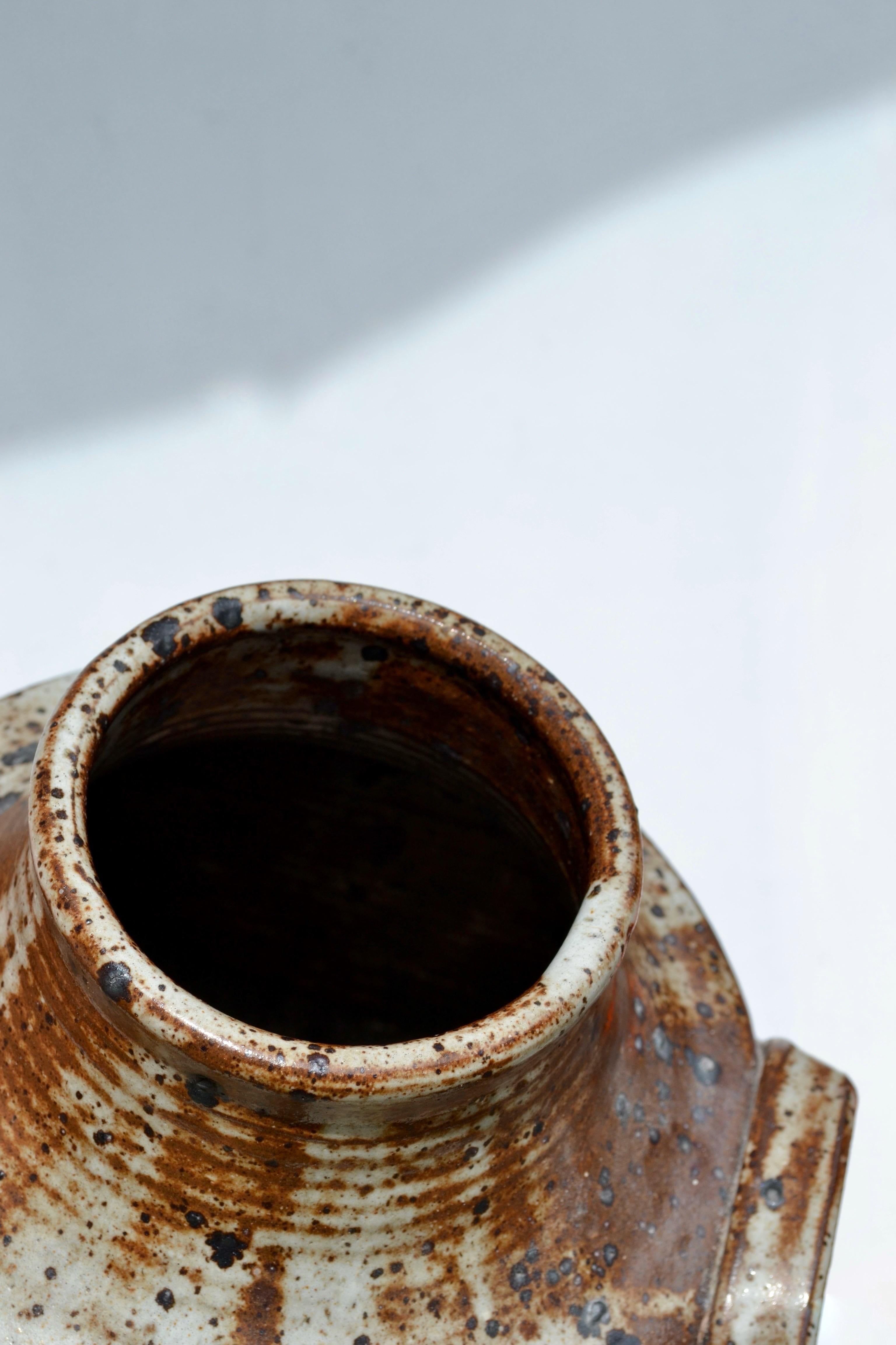 French Stoneware Vinegar Jar, La Borne, 1950s For Sale 1
