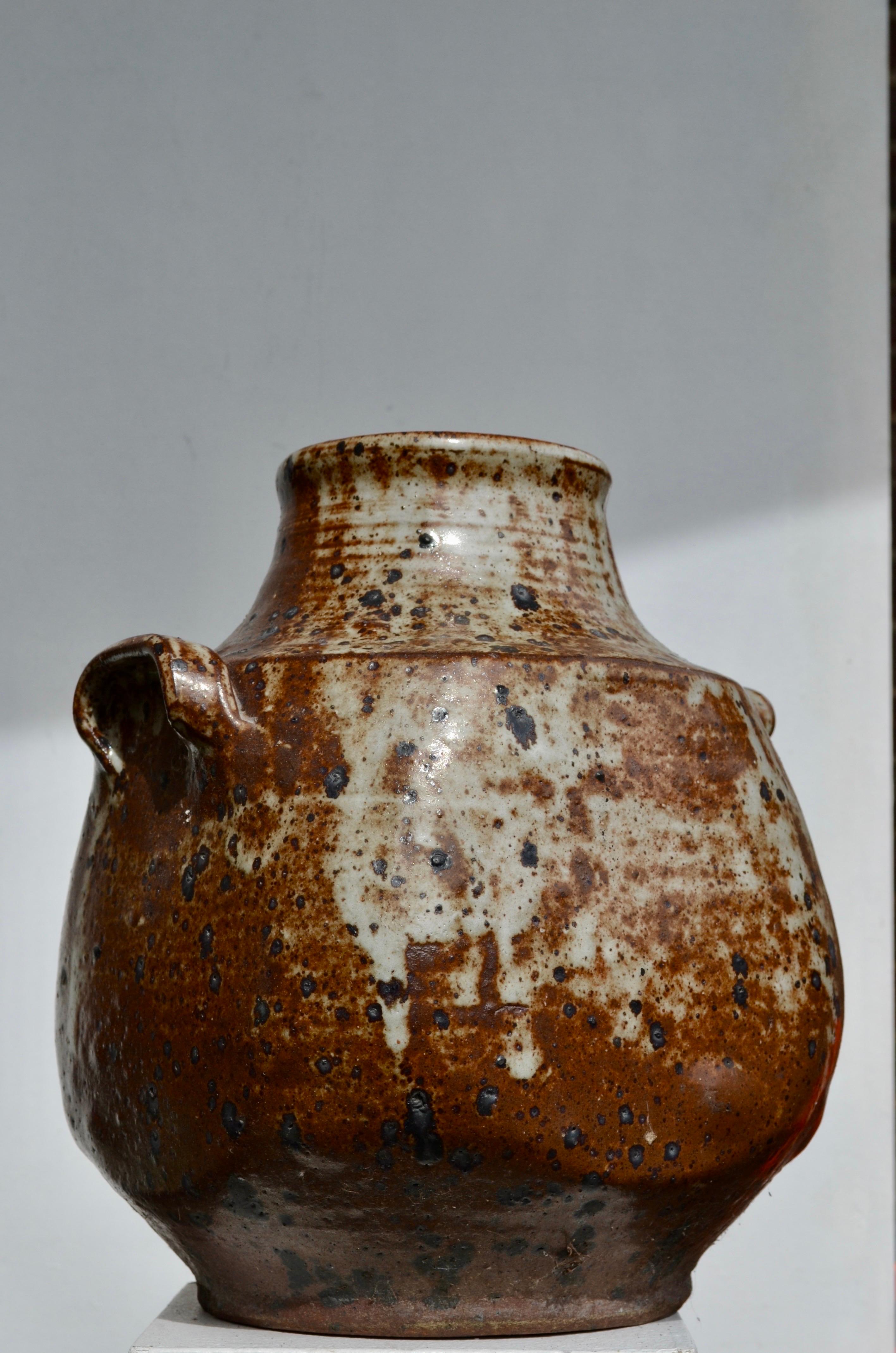 French Stoneware Vinegar Jar, La Borne, 1950s For Sale 4
