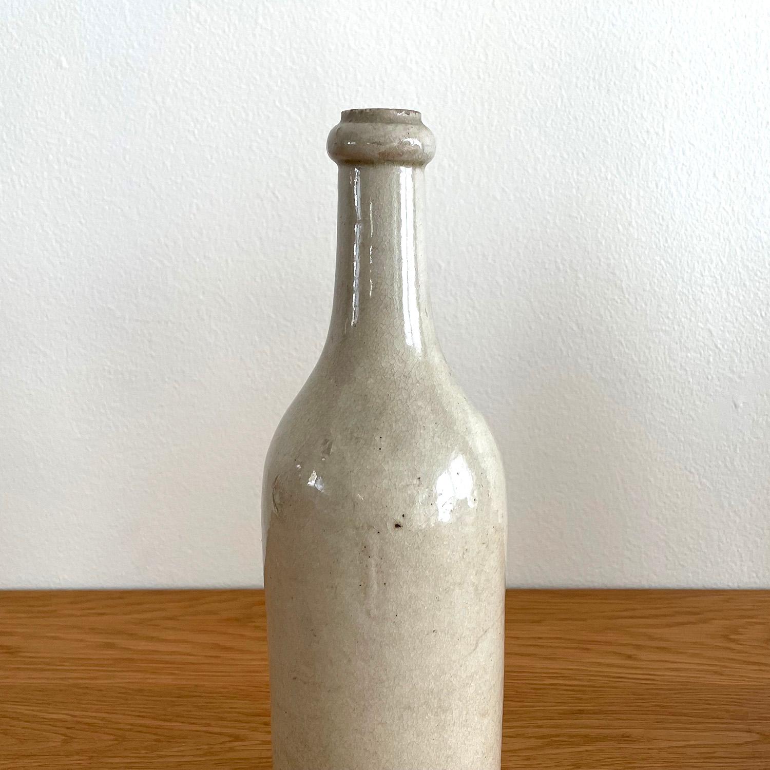 French Stoneware Wine Bottles For Sale 3