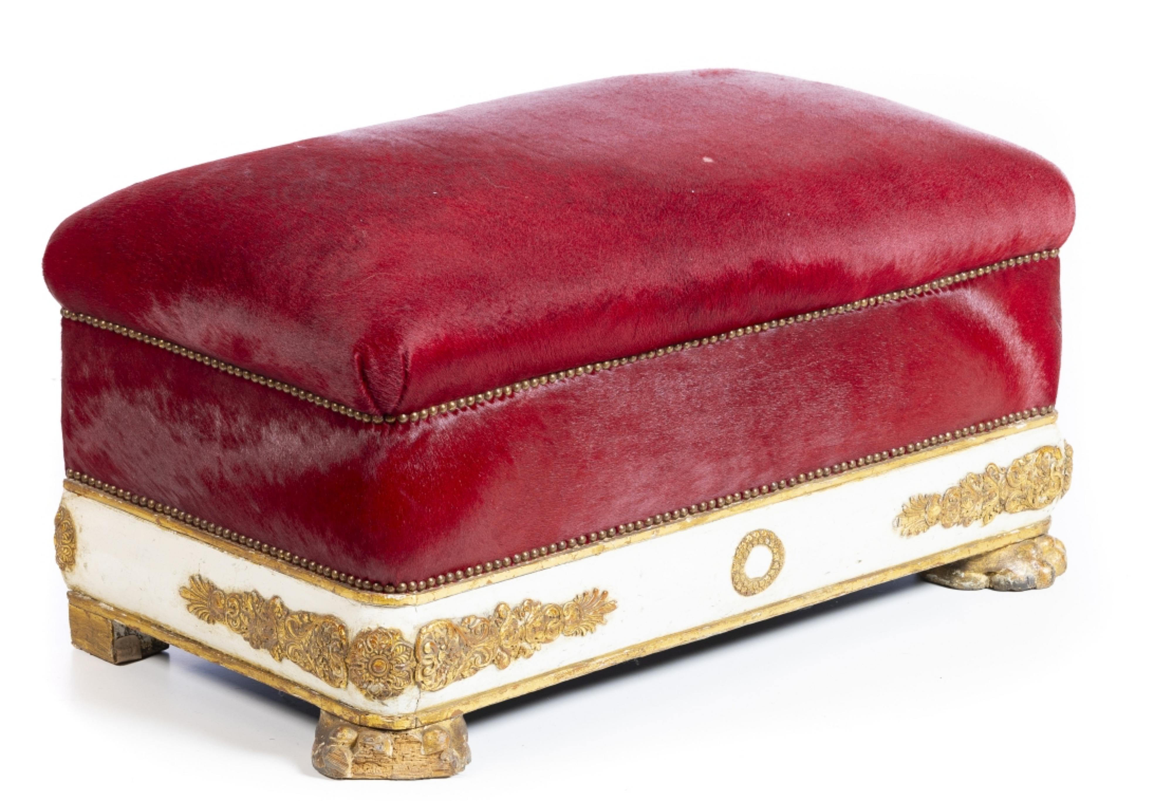 Fatto a mano SGABELLO FRANCESE  dal XIX secolo Napoleone III in vendita