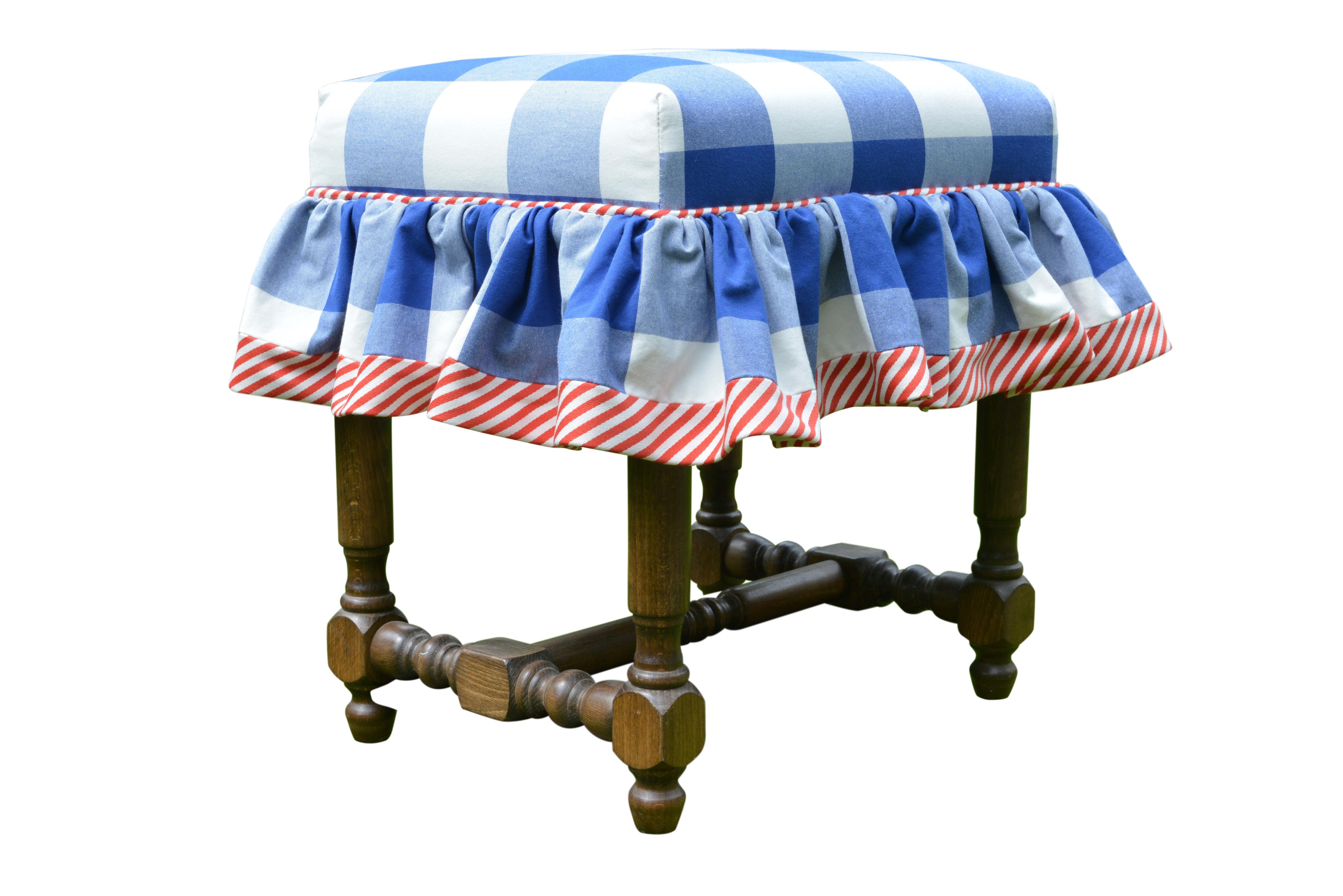 20th Century French Stool in Oak, circa 1910 For Sale
