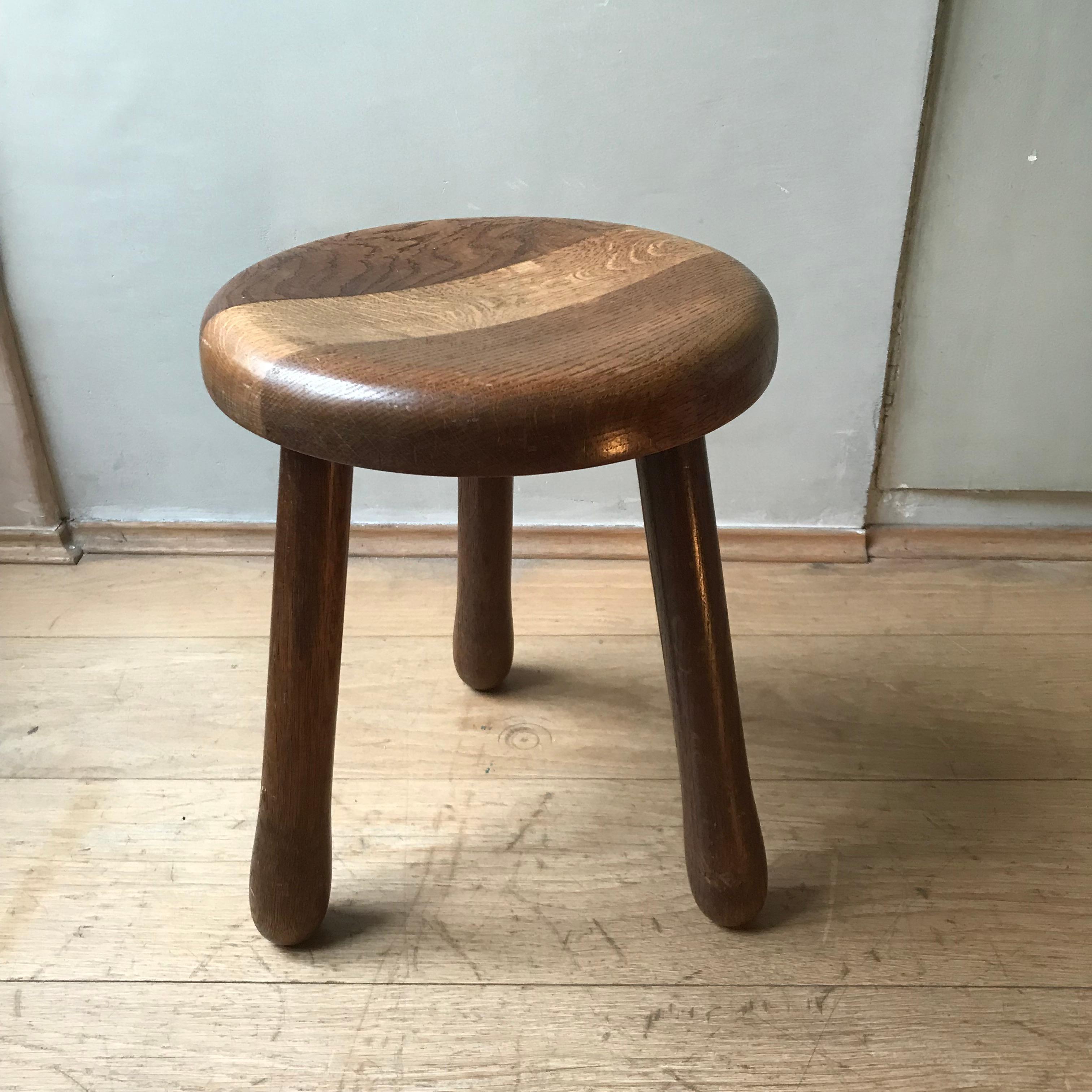French stools from the 40s In Excellent Condition For Sale In PARIS, FR