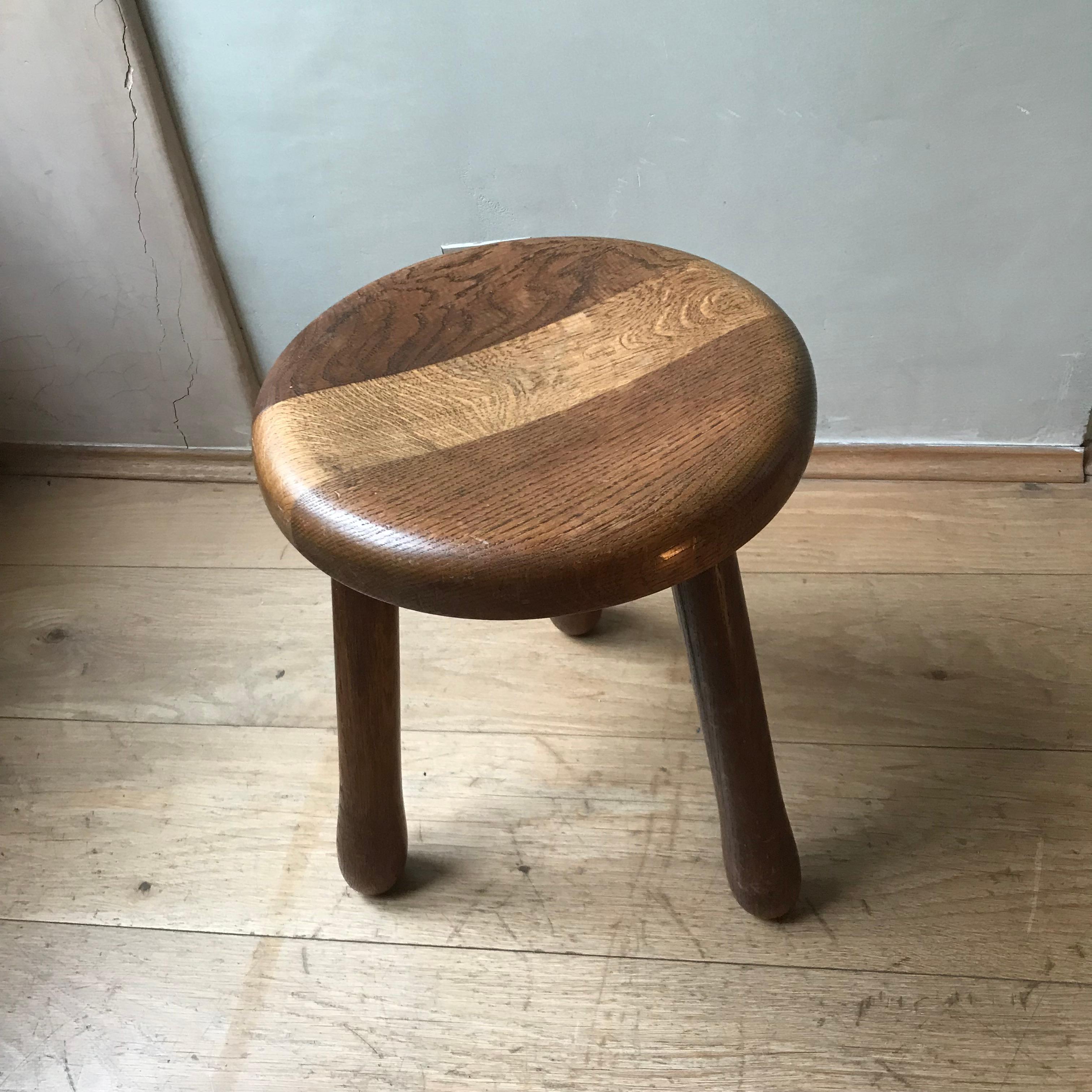 Mid-20th Century French stools from the 40s For Sale