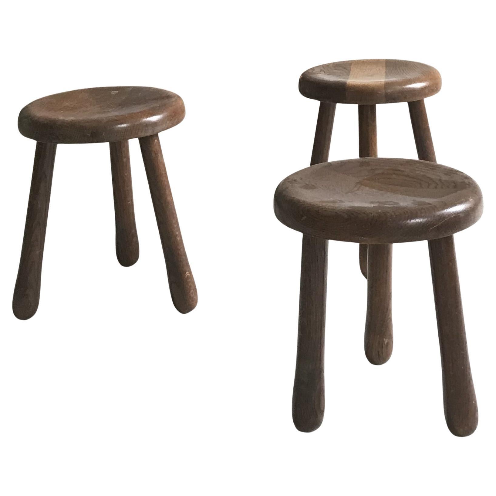 French stools from the 40s For Sale