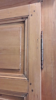French Stripped Pine Wardrobe, Louis 16 Style