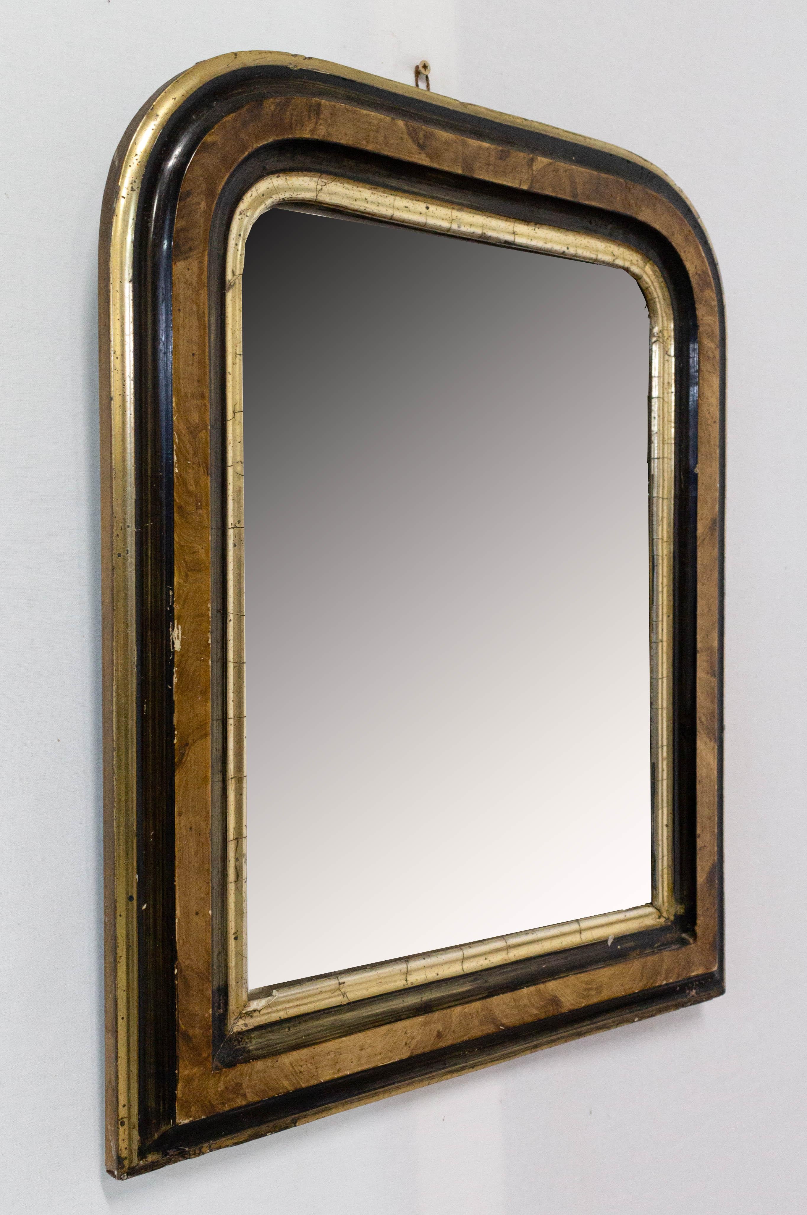 Louis Philippe Stucco mirror, 19th century French
Original mirror
Good antique condition.

3/42/51 cm 5.2 kg.
