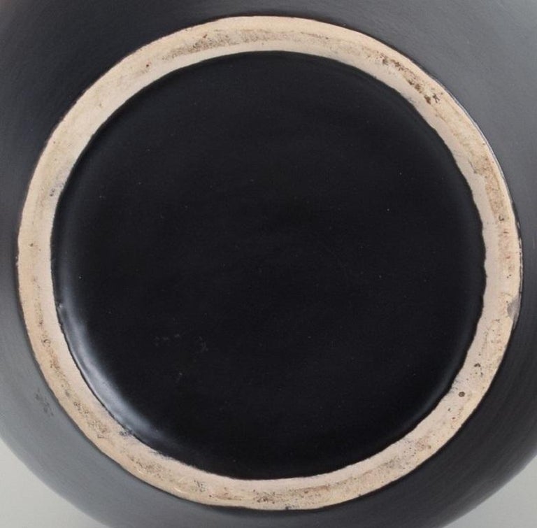 French Studio Ceramist, Unique Vase in Glazed Stoneware, Late 1900 For ...