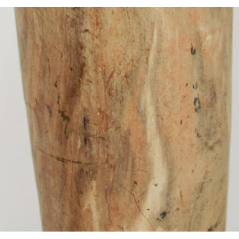 French Studio Pottery, Grand vase avec décor à effet de bois Excellent état - En vente à London, GB