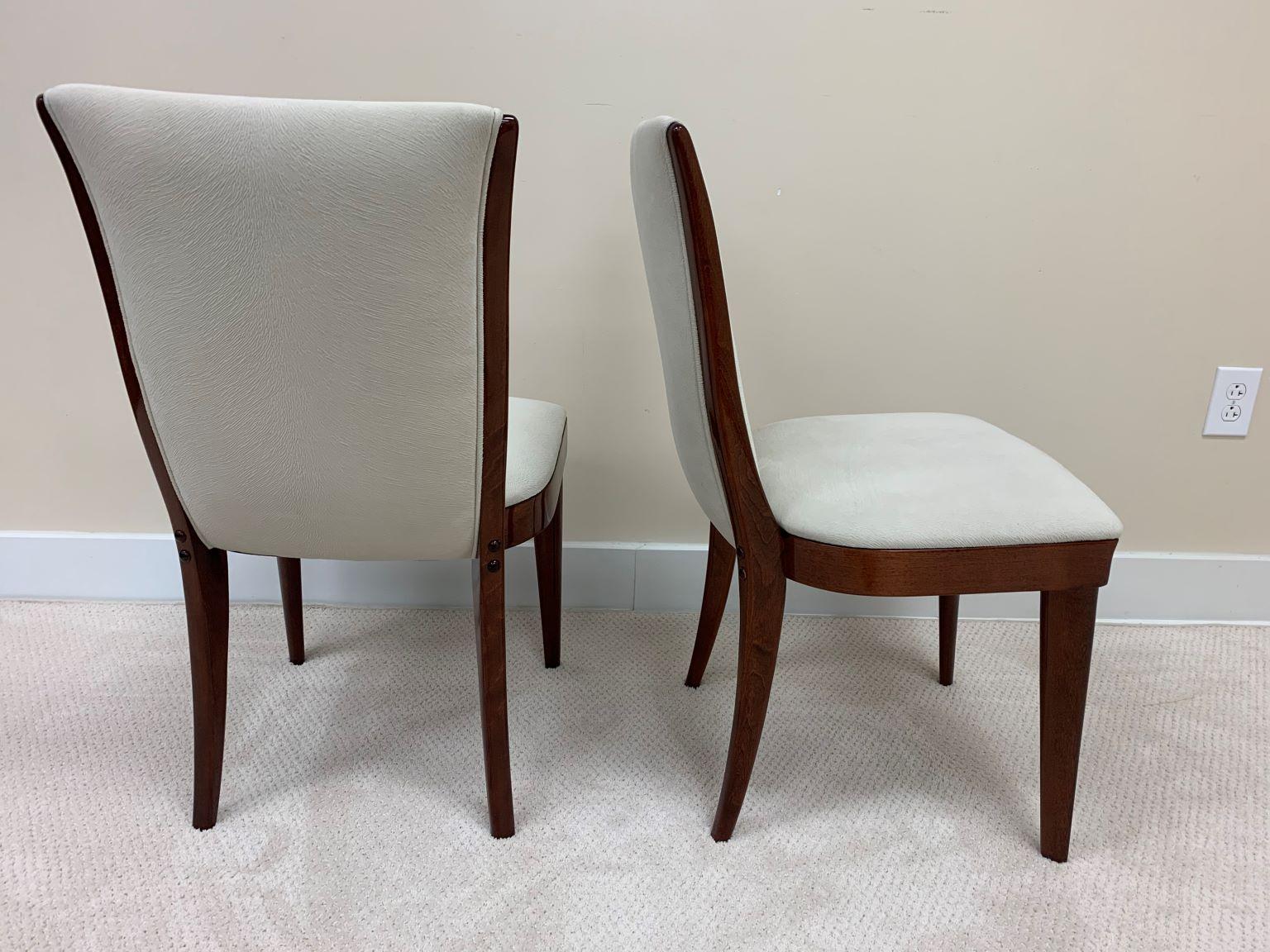 art deco style dining chairs