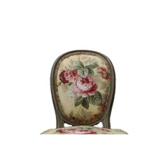 Chaise Boudoir / Chaise d'appoint de style français