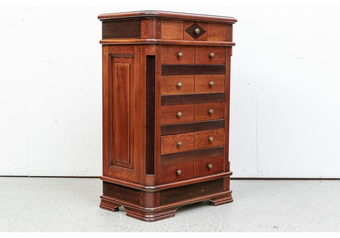 French Style Cabinet With Multiple Drawers  For Sale 1