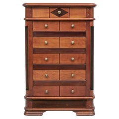 Used French Style Cabinet With Multiple Drawers 