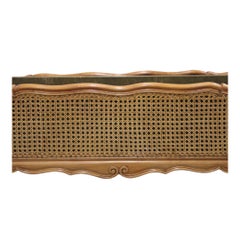 French Style Caned Planter w/ Metal Insert