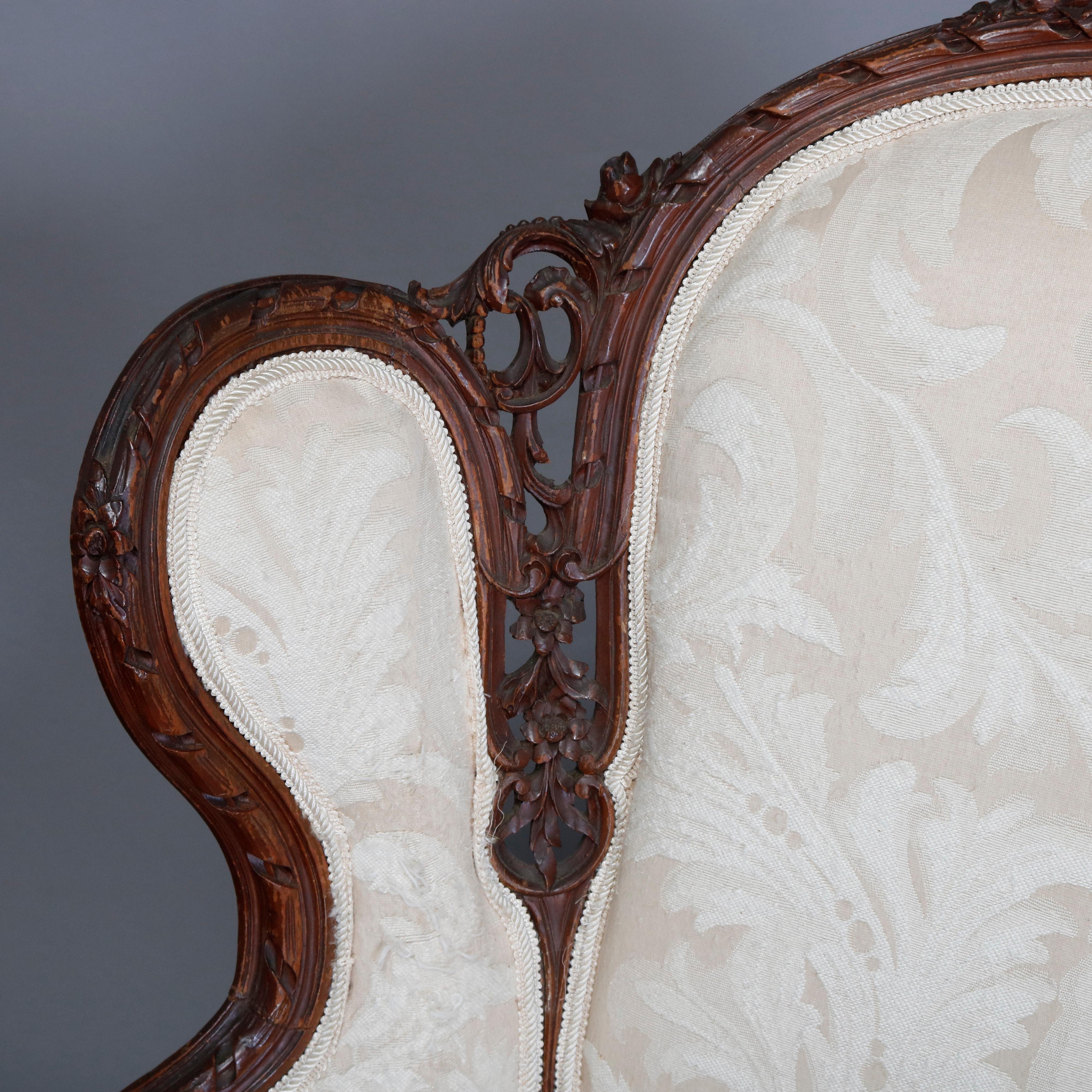 french style wingback chair