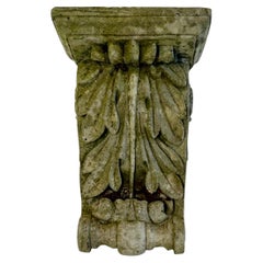French Style Concrete Garden Fragment Corbel Wall Shelf Ornament