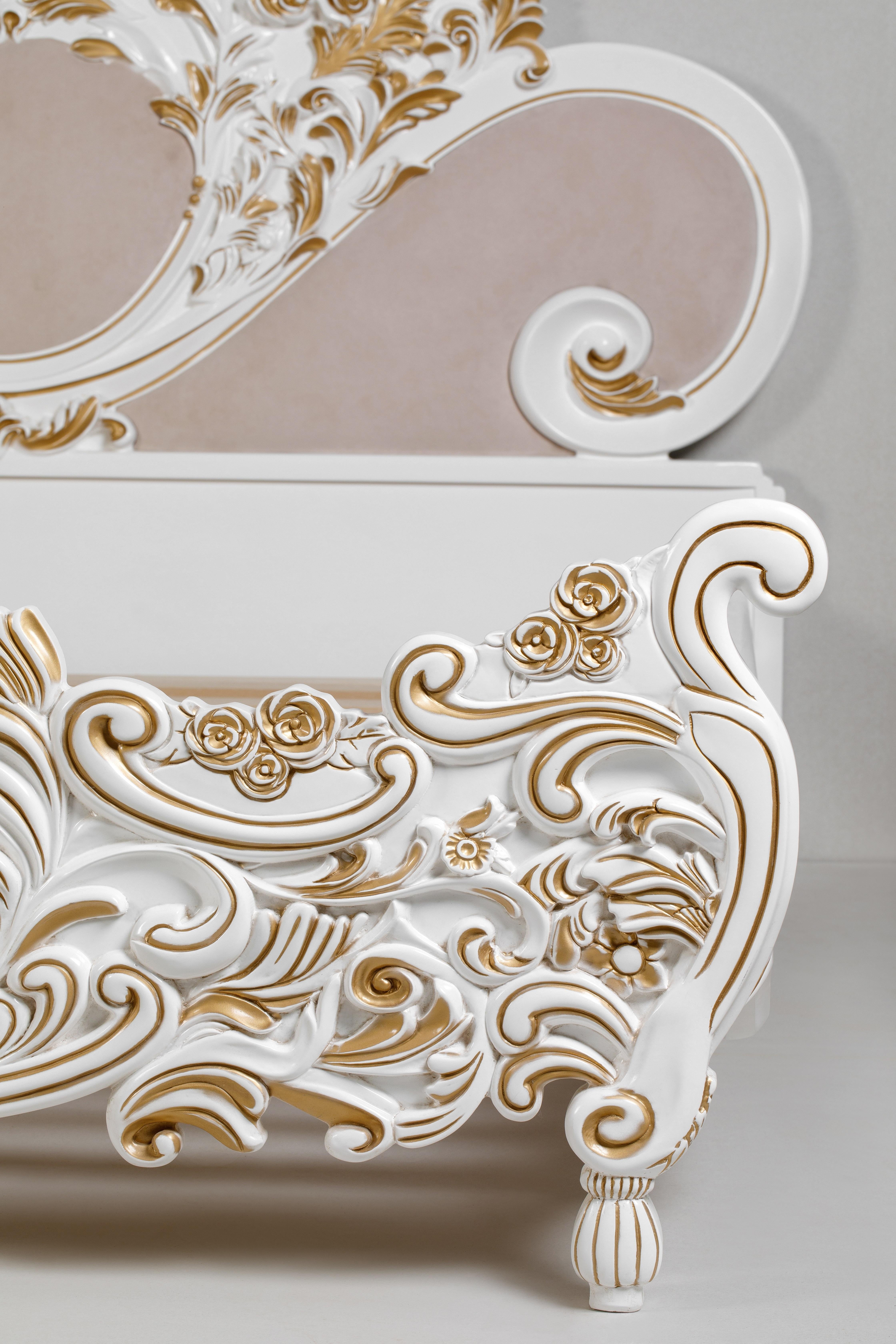 art deco bed frame