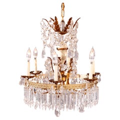 Vintage  French Style Crystal Chandelier, 20th C