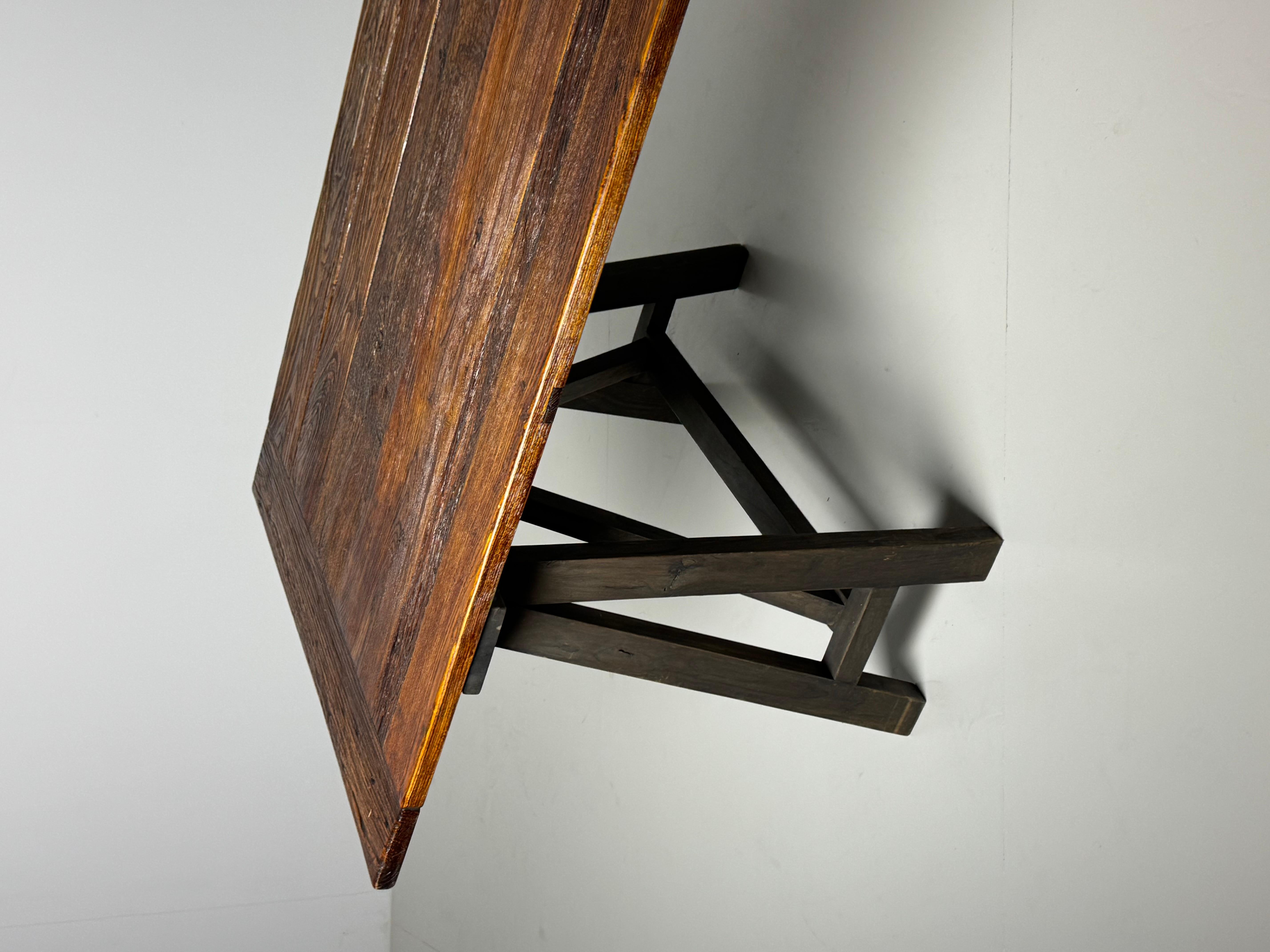Mesa de comedor estilo francés caballetes 300cm en venta 11