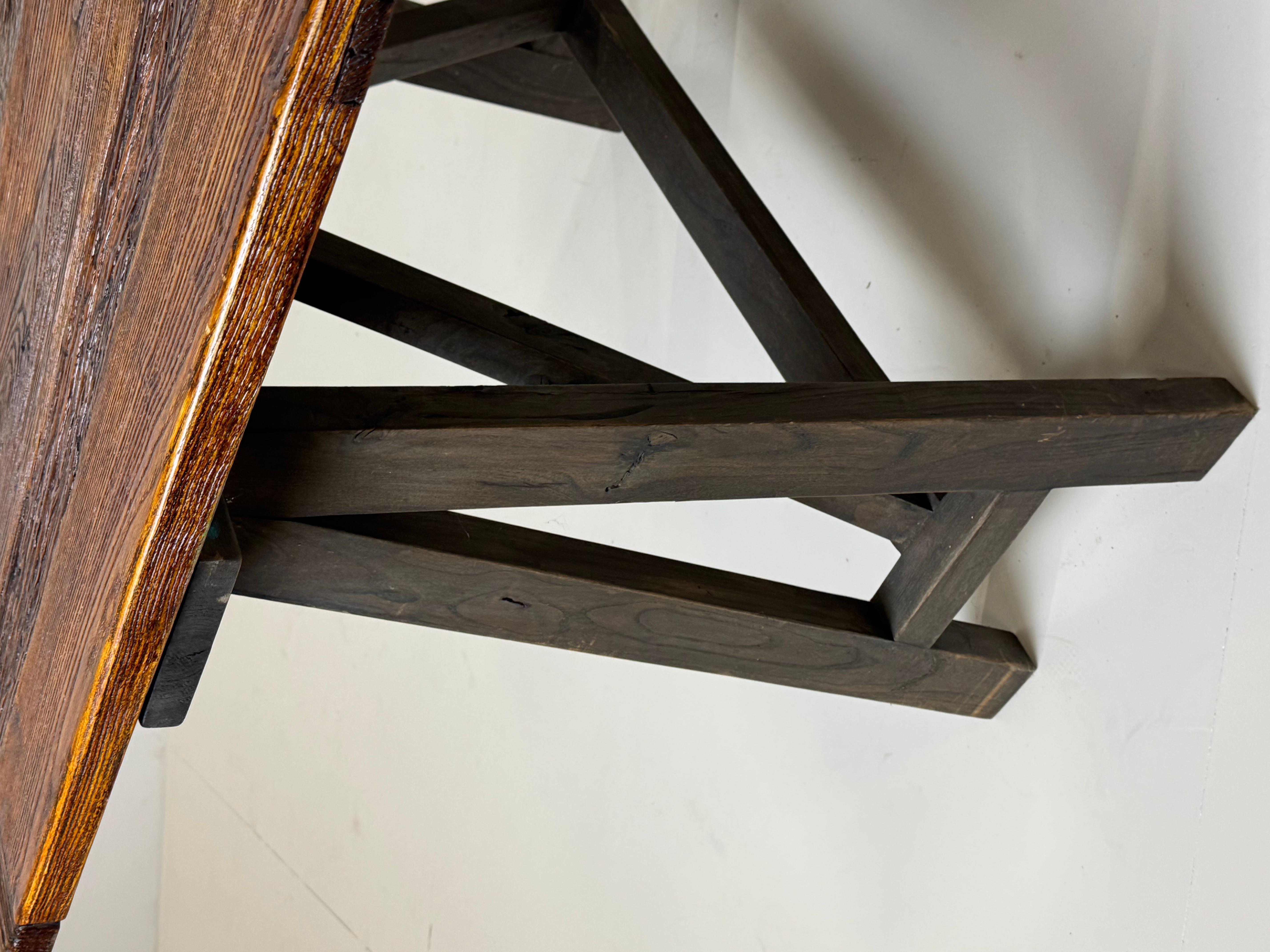 Mesa de comedor estilo francés caballetes 300cm en venta 1