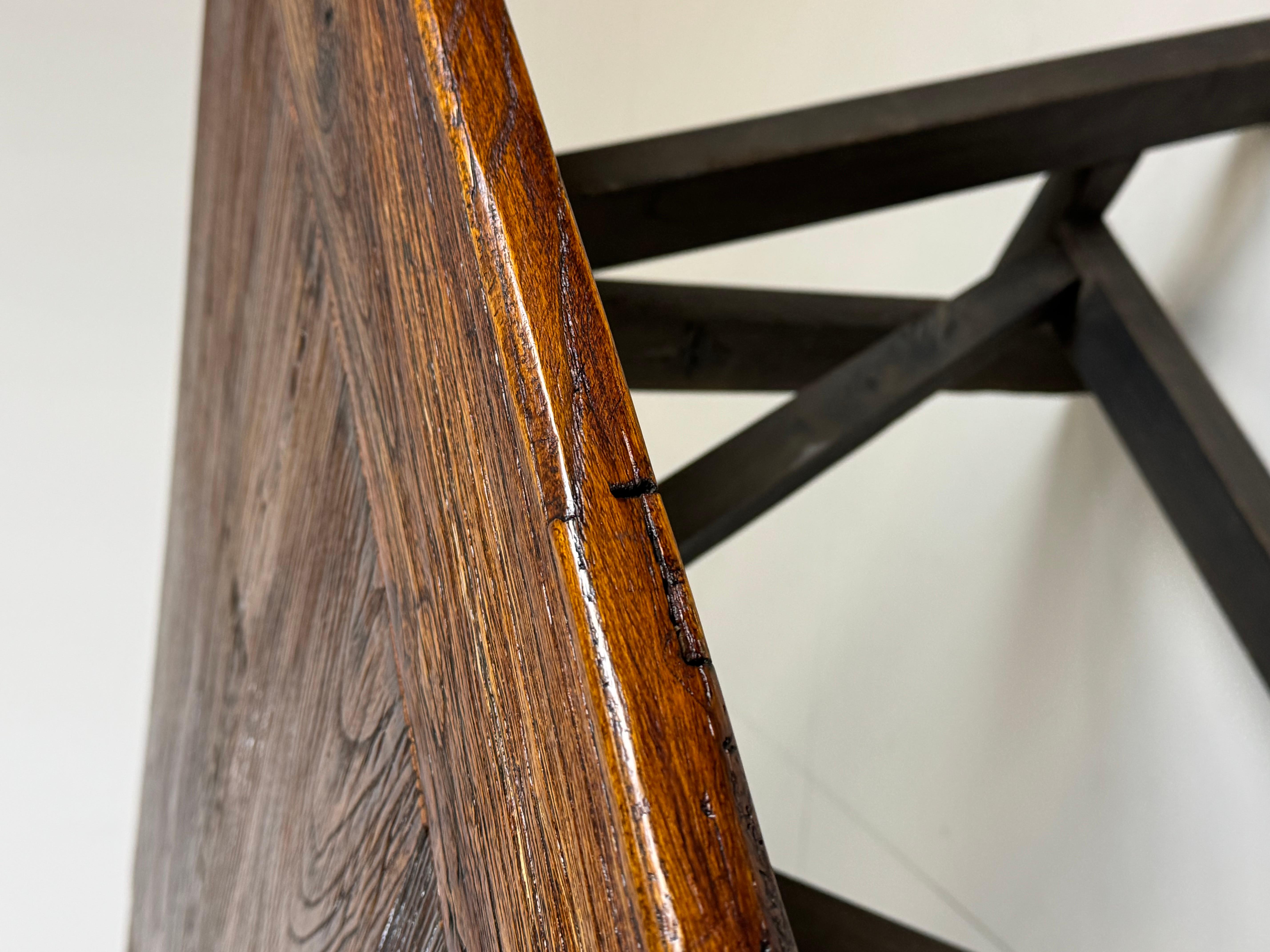 Mesa de comedor estilo francés caballetes 300cm en venta 3