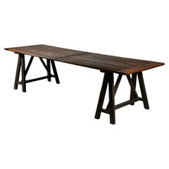 French style dining table trestles 300cm