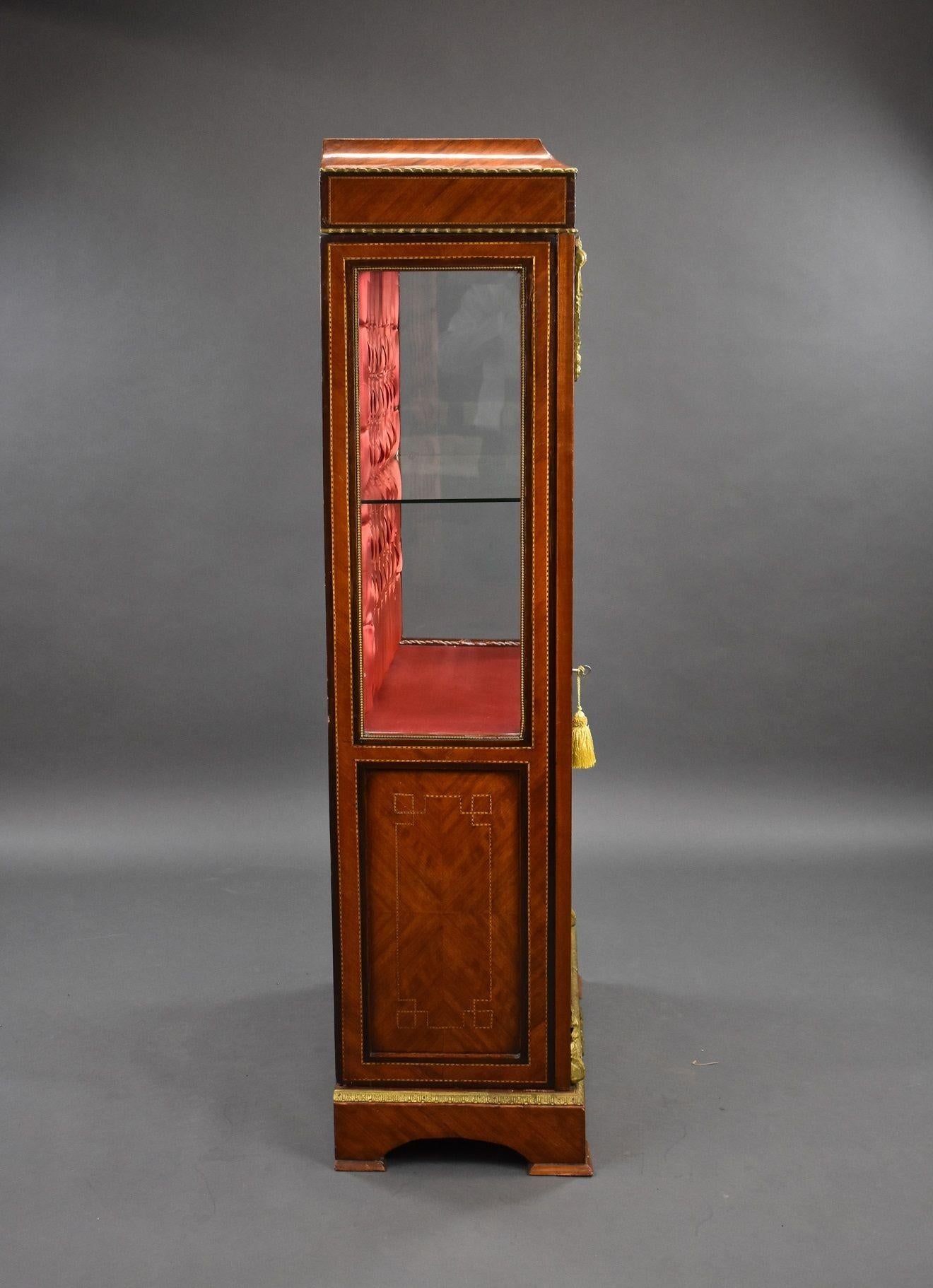 French Style Display Cabinet For Sale 2