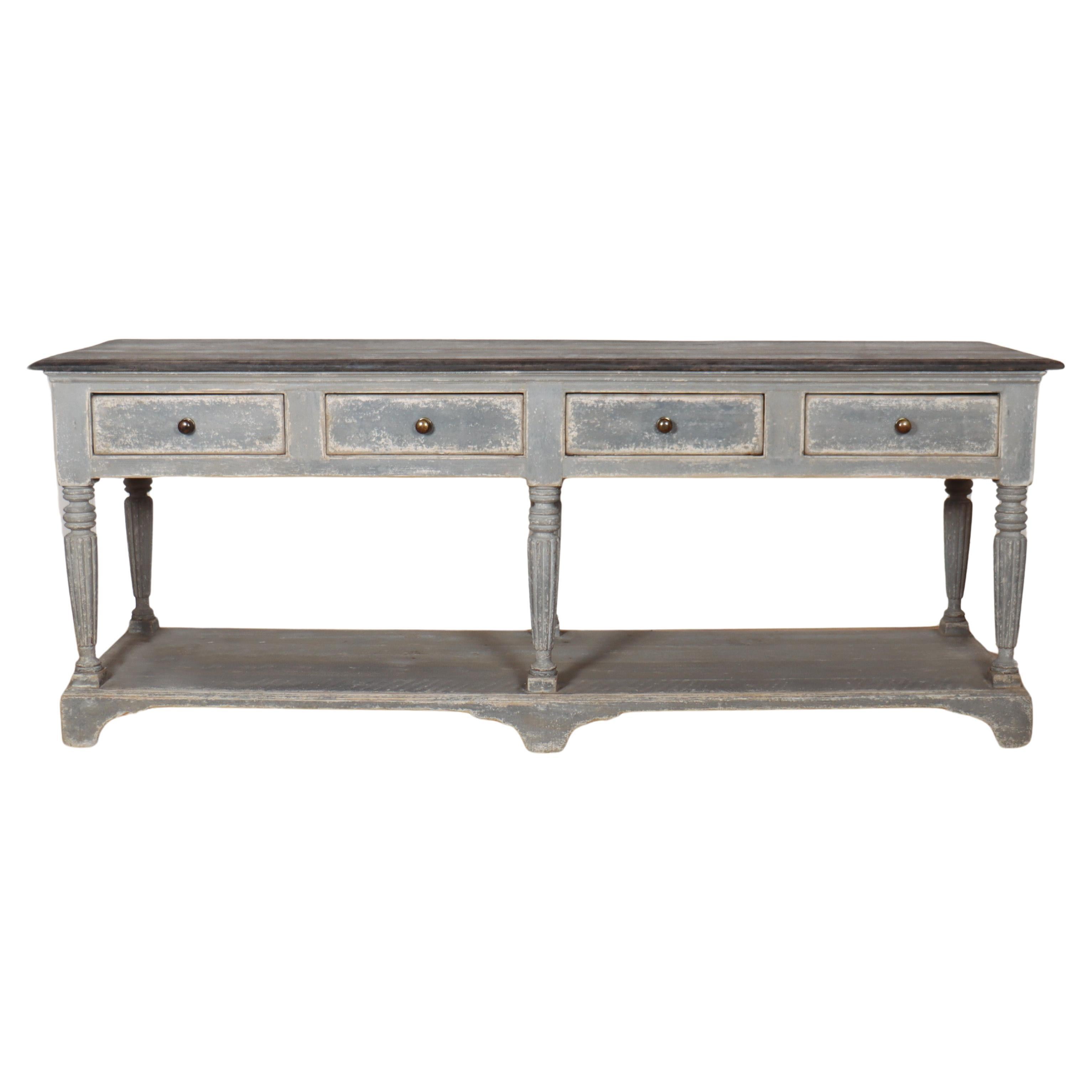 French Style Drapers Console For Sale
