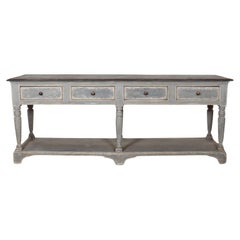 Antique French Style Drapers Console