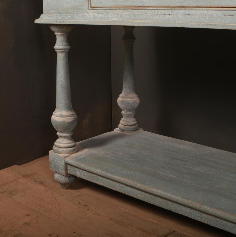 Painted French Style Drapers Table