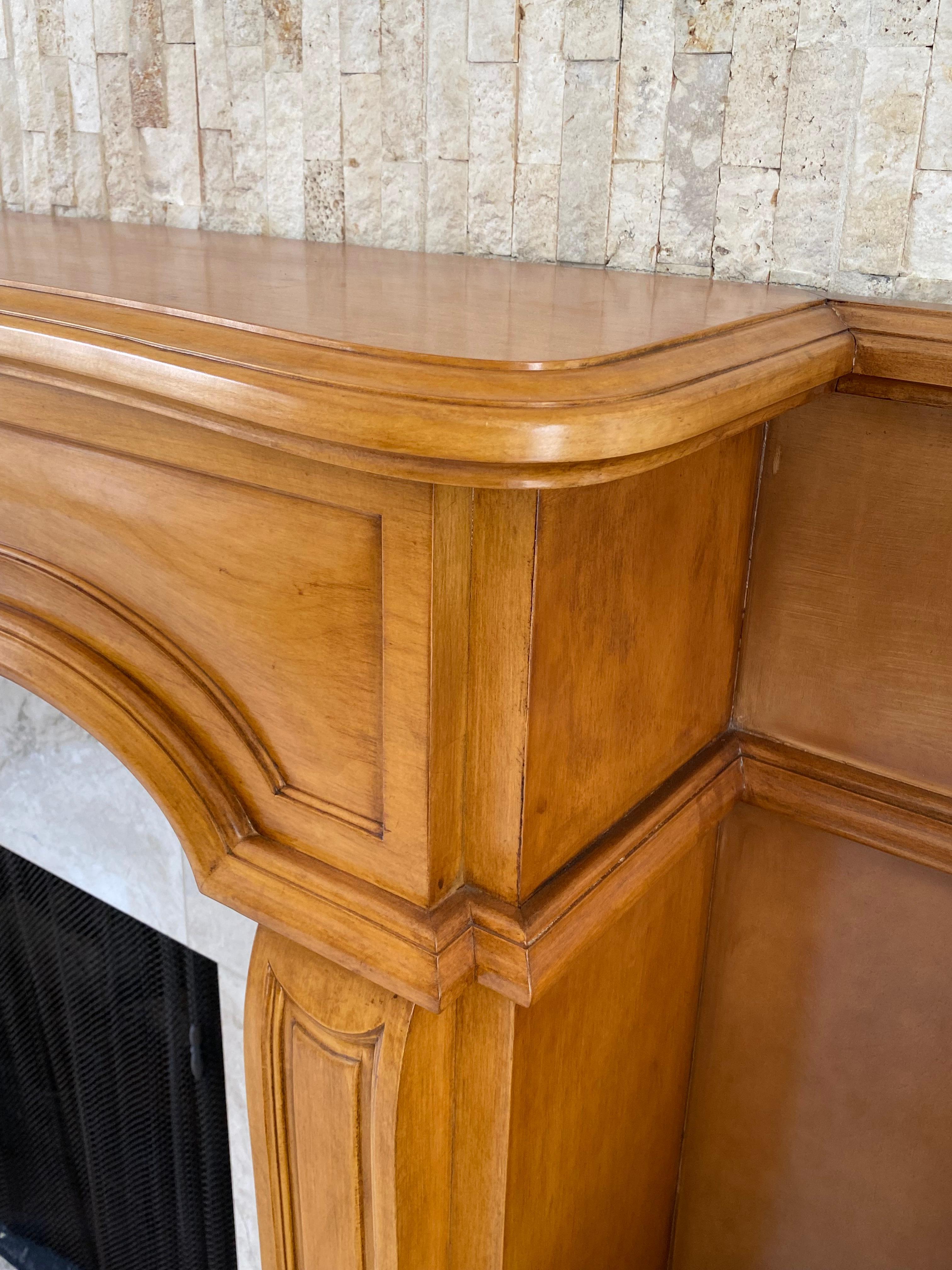 20th Century French Style Fireplace Mantle