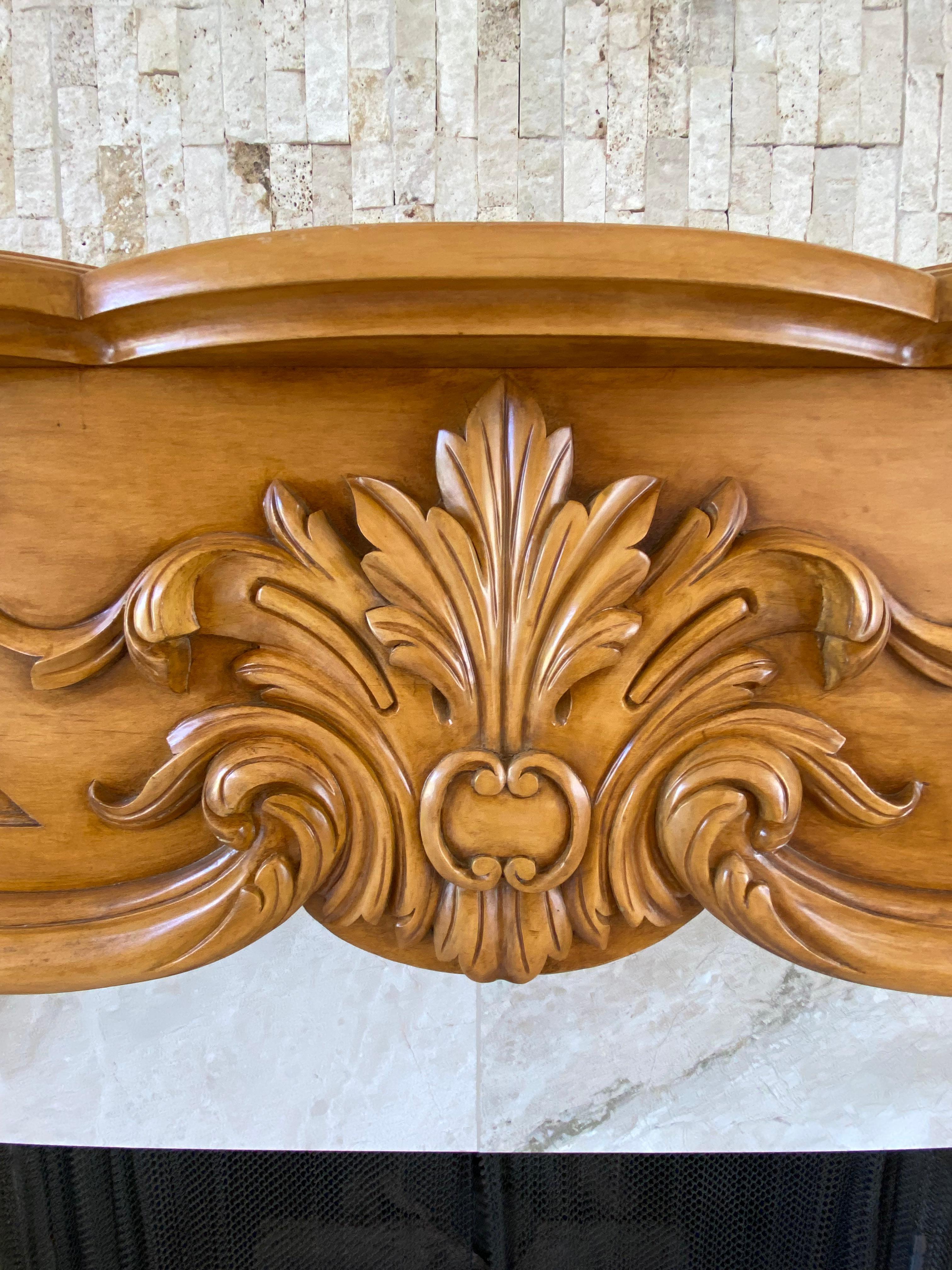 French Style Fireplace Mantle 2