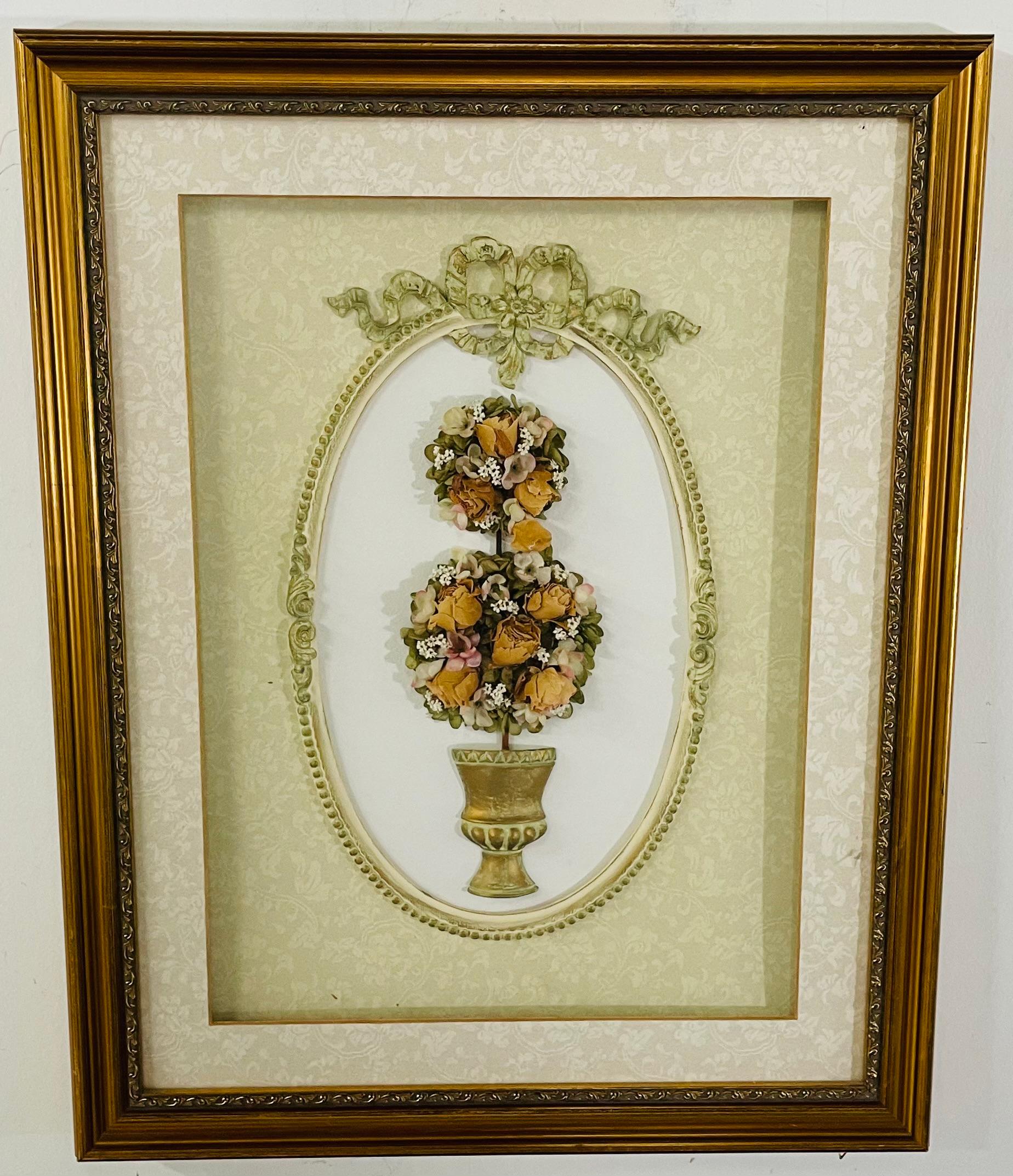 French Provincial French Style Flowers in a Vase Wall Art