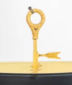 French Style Gilt Metal Bouillotte Lamp