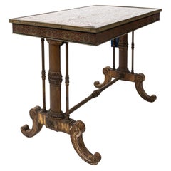 French Style Metal Boulle Table