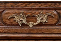 French Style Oak Chest Of Drawers