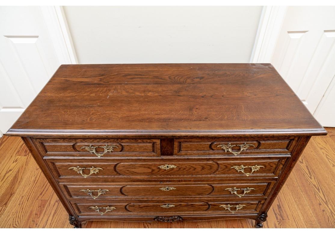 French Style Oak Chest Of Drawers For Sale 1
